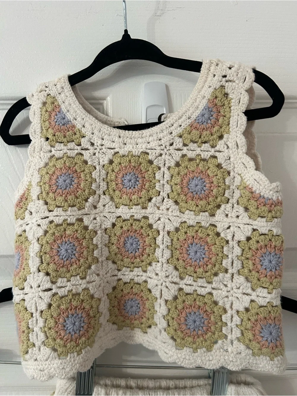 Rylee & Cru Crochet Tank Set - 2-3Y